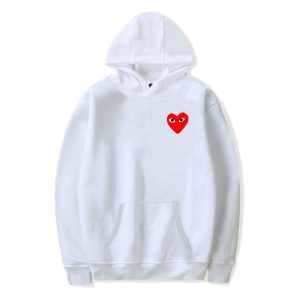 CDG Small Heart Pullover Hoodie