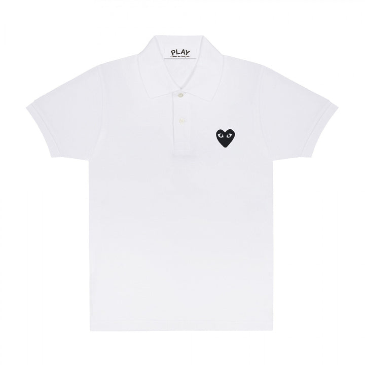 PLAY POLO BLACK EMBLEM